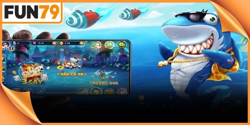 Người chơi đang tập trung săn bắt những chú cá lớn nhận thưởng khủng