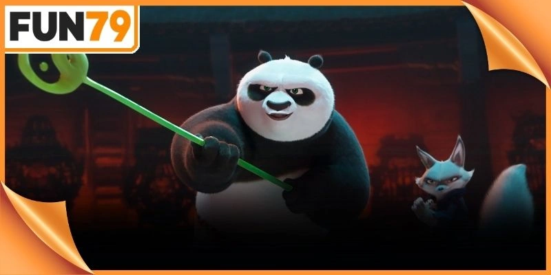 Game thủ đang trải nghiệm những vòng quay Nổ Hũ Kungfu Panda may mắn